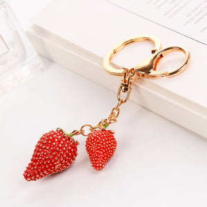 Strawberry Keychain