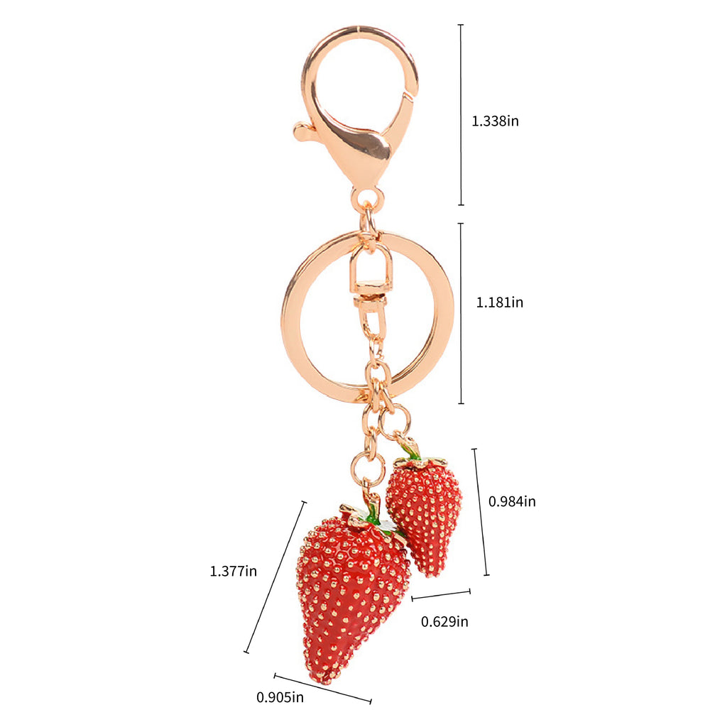 Strawberry Keychain