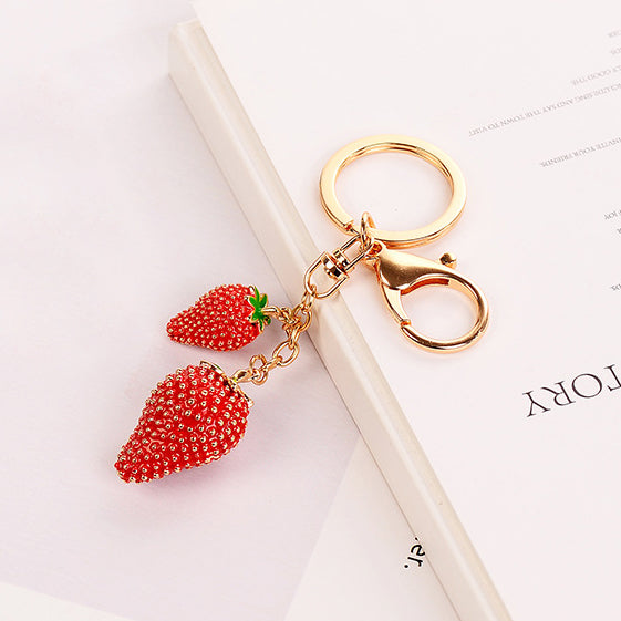 Strawberry Keychain